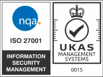 NQA ISO 27001 Logo UKAS 1